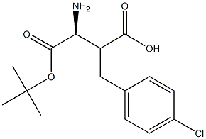 Boc-(S)-3-amino-2-(4-chlorobenzyl)propanoicacid Structure