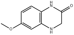 2(1H)-Quinoxalinone, 3,4-dihydro-6-methoxy- 구조식 이미지
