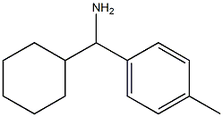 cyclohexyl(4-methylphenyl)methanamine 구조식 이미지