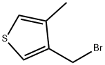 3-(bromomethyl)-4-methylthiophene Structure