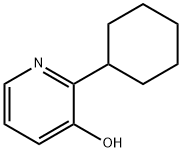3-Hydroxy-2-(cyclohexyl)pyridine 구조식 이미지