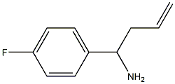 1-(4-FLUOROPHENYL)BUT-3-EN-1-AMINE Structure