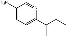 6-(BUTAN-2-YL)PYRIDIN-3-AMINE Structure