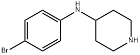 N-(4-bromophenyl)piperidin-4-amine Structure