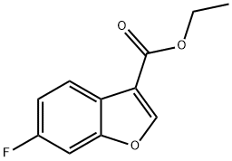 ethyl 6-fluorobenzofuran-3-carboxylate Structure