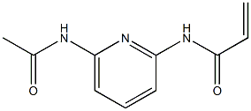 N-(6-acetamidopyridin-2-yl)prop-2-enamide Structure