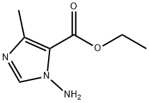 ethyl 1-amino-4-methyl-1H-imidazole-5-carboxylate Structure