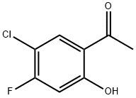 1-(5-Chloro-4-fluoro-2-hydroxy-phenyl)-ethanone Structure