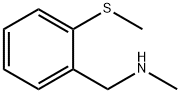 methyl({[2-(methylsulfanyl)phenyl]methyl})amine 구조식 이미지