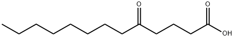 Tridecanoic acid, 5-oxo- Structure