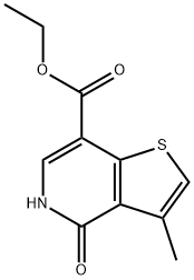 ethyl 3-methyl-4-oxo-4,5-dihydrothieno[3,2-c]pyridine-7-carboxylate 구조식 이미지