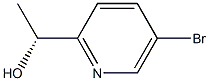 (R)-1-(5-bromopyridin-2-yl)ethan-1-ol Structure