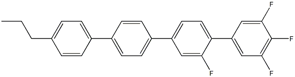 2,3',4',5'-tetrafluoro-4-{4'-propyl-[1,1'-biphenyl]-4-yl}-1,1'-biphenyl Structure