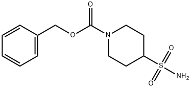 benzyl 4-sulfamoylpiperidine-1-carboxylate 구조식 이미지
