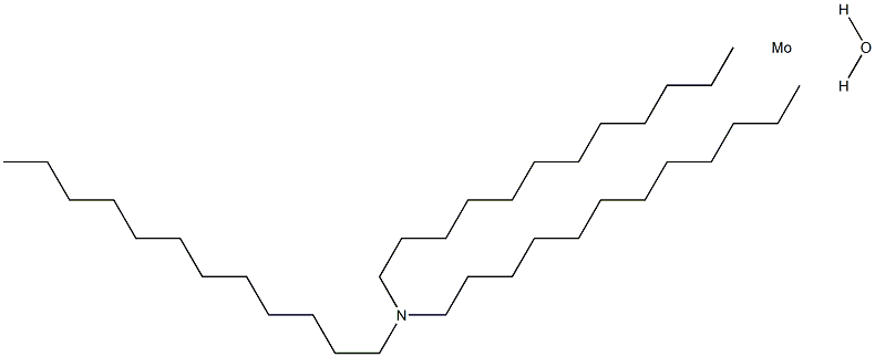 tridodecylamine hydrate molybdenum Structure