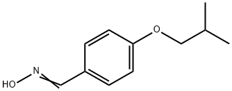 4-isobutyloxybenzaldehyde oxime, 4-isobutoxybenzaldehyde oxime 구조식 이미지