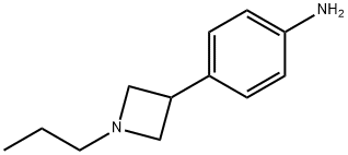 4-(1-Propylazetidin-3-yl)phenylamine Structure