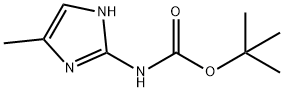 tert-Butyl (4-methyl-1H-imidazol-2-yl)carbamate Structure