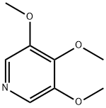 3,4,5-trimethoxypyridine Structure