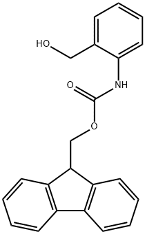 (9H-fluoren-9-yl)methyl N-[2-(hydroxymethyl)phenyl]carbamate 구조식 이미지