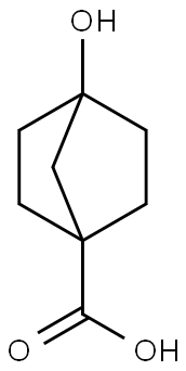 4-hydroxybicyclo[2.2.1]heptane-1-carboxylic acid 구조식 이미지