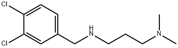 [(3,4-dichlorophenyl)methyl][3-(dimethylamino)propyl]amine 구조식 이미지