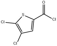 2-Thiophenecarbonyl chloride, 4,5-dichloro- 구조식 이미지