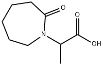 2-(2-OXOAZEPAN-1-YL)PROPANOIC ACID 구조식 이미지