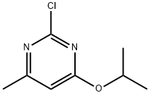 2-Chloro-4-(iso-propoxy)-6-methylpyrimidine 구조식 이미지