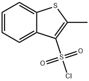 2-methyl-1-benzothiophene-3-sulfonyl chloride Structure