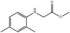 Glycine, N-(2,4-Dimethylphenyl)-, Methyl Ester Structure