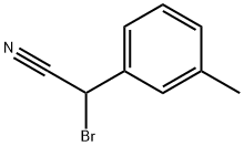 2-bromo-2-(3-methylphenyl)acetonitrile 구조식 이미지