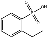 Benzenesulfonic acid, 2-ethyl- 구조식 이미지