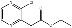 ethyl 2-(3-chloropyrazin-2-yl)acetate Structure