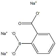 2-carboxyphenyl-boronic acid sodium salt Structure