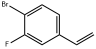 4-Bromo-3-fluorostyrene 95% Structure