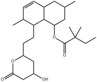 Dihydro-Simvastatin 구조식 이미지