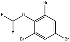 1,3,5-tribromo-2-(difluoromethoxy)benzene Structure