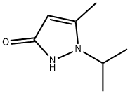 3-methyl-2-propan-2-yl-1H-pyrazol-5-one 구조식 이미지