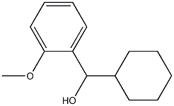 Cyclohexyl-(2-methoxyphenyl)methanol Structure