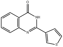 4-Hydroxy-2-(3-thienyl)quinazoline Structure