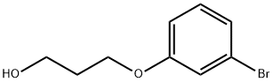 3-(3-bromophenoxy)propan-1-ol Structure