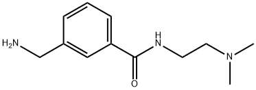 3-(aminomethyl)-N-[2-(dimethylamino)ethyl]benzamide Structure