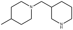 4-methyl-1-(piperidin-3-ylmethyl)piperidine Structure