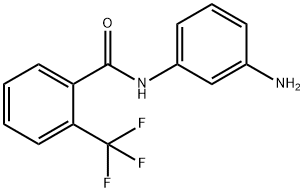 N-(3-aminophenyl)-2-(trifluoromethyl)benzamide Structure