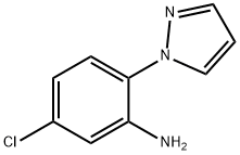 5-chloro-2-(1H-pyrazol-1-yl)aniline 구조식 이미지