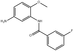 N-(5-amino-2-methoxyphenyl)-3-fluorobenzamide Structure