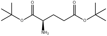 D-Glutamic acid, 1,5-bis(1,1-dimethylethyl) ester 구조식 이미지