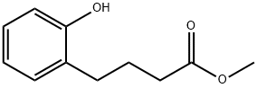 Methyl 4-(2-hydroxyphenyl)butanoate 구조식 이미지