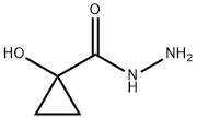 Cyclopropanecarboxylic acid, 1-hydroxy-, hydrazide Structure
